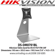 HIKVISION DS-DM0701BL Table stand for DS-K1T671TM-3XF