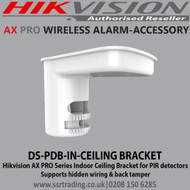Hikvision DS-PDB-IN-CEILINGBRACKET AX PRO Series Indoor Ceiling Bracket for PIR detectors, Used with indoor detectors