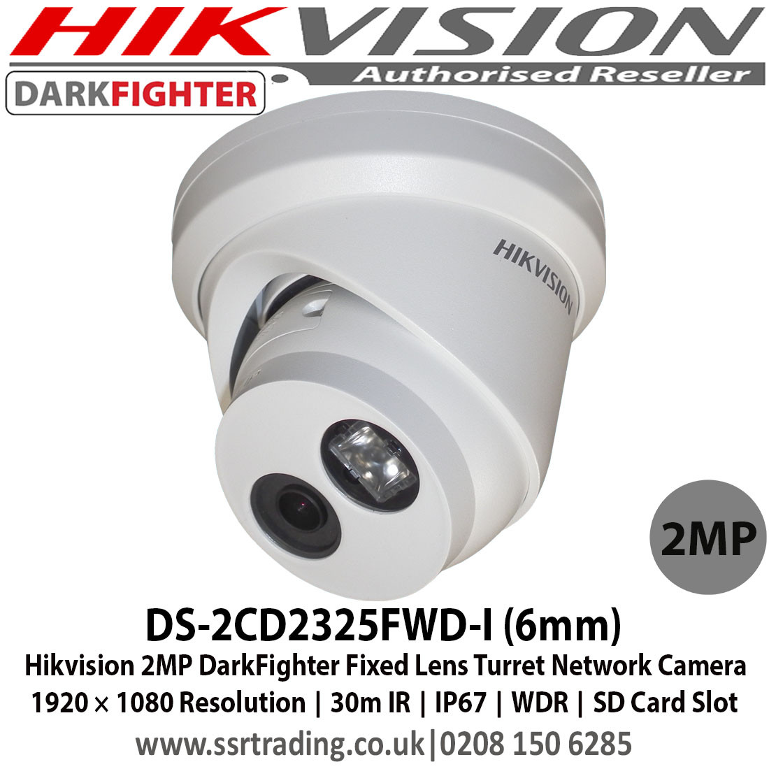 hikvision darkfighter turret camera