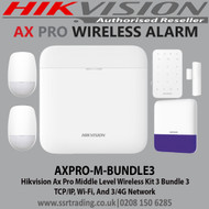 Hikvision Ax Pro Middle Level Wireless Kit 3 Bundle 3 - (AXPRO-M-BUNDLE3)