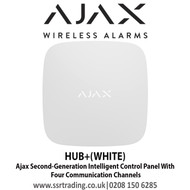 Ajax Second-Generation Intelligent Control Panel With Four Communication Channels - HUB+(WHITE)