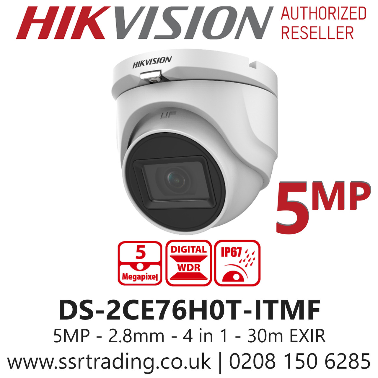 Hikvision Hikvision Digital Technology DS-2CE76H8T-ITMF NEW 