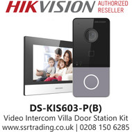 Hikvision Video Intercom Villa Door Station Kit DS-KIS603-P(B) -