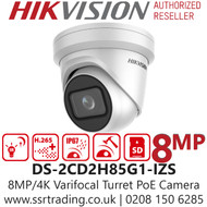 Hikvision 4K Varifocal Lens Turret Network CCTV Camera