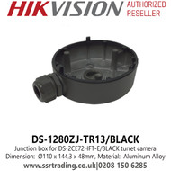 Hikvision Junction Box Black Turret Camera -  DS-1280ZJ-TR13