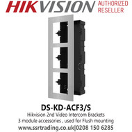 Hikvision DS-KD-ACF3/S 3 module accessories , used for Flush mounting 
