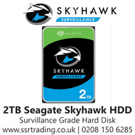 2TB Seagate Skyhawk Surveillance Hard Drive for CCTV DVRs NVRs & PC Desktop ST2000VX008