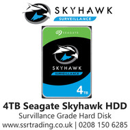 4TB Seagate Skyhawk Surveillance Hard Drive for CCTV DVRs NVRs & PC Desktop ST4000VX013