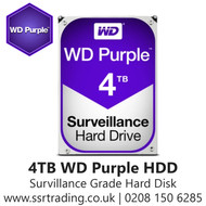 4TB WD Purple SATA Surveillance 24x7 Storage Hard Drive HDD 3.5" WD40PURZ