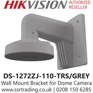 Hikvision Wall Mount Bracket For Mini Dome Camera in Grey Colour - DS-1272ZJ-110/TRS/GREY