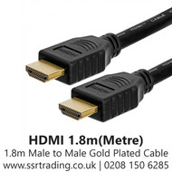 HDMI Cable 1.8 Metre Version 1.4HDMI to HDMI Male To Male Cable