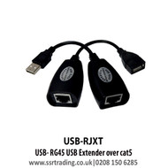 USB Mouse Extender for DVR NVR RG45 Over Cat5 USB-RJXT 