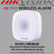 Hikvision AX Pro Wireless Internal Sounder - (DS-PS1-I-WE/BLUE)