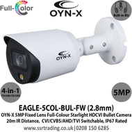 OYN-X 5MP Full-colour HDCVI Bullet 2.8mm Built-in Mic AoC Bullet Camera