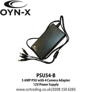 OYN-X 5AMP 12V Power Supply PSU with 4way Splitter Built-in