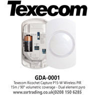  Texecom GDA-0001 Ricochet Capture P15-W Wireless PIR