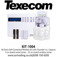Texecom Kit-1004 Capture Ricochet 64-W Live Wireless Kit 4 