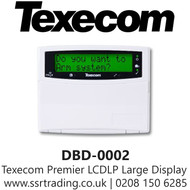 Texecom DBD-0002 Premier LCDLP Large Display Prox Keypad 
