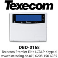 Texecom Premier Elite Keypad LCDLP Large Display with Proxy White DBD-0168 