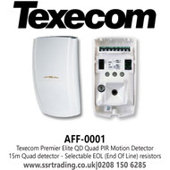 Texecom AFF-0001 Premier Elite QD Quad PIR Motion Detector 