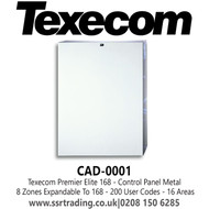 Texecom CAD-0001 Premier Elite 168 - Control Panel Metal 