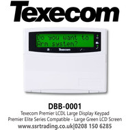 Texecom DBB-0001 Premier LCDL Large Display Keypad 