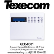 Texecom Premier Elite Ricochet 64-W Live GEX-0001 