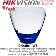 Pyronix Deltabell-WE, 2-Way Wireless Siren Compatible With Enforcer Products