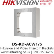 Hikvision Wall Bracket for Single Modular Door Station in Stainless Steel - DS-KD-ACW1/S