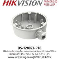 Hikvision DS-1280ZJ-PT6 Junction Box for Dome Camera