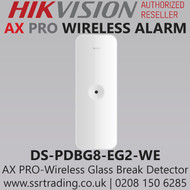 AX PRO Series Wireless Glass Break Detector - DS-PDBG8-EG2-WE