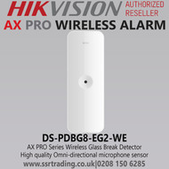 AX Pro DS-PDBG8-EG2-WE Wireless Glass Break Detector 
