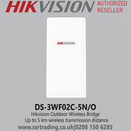 Hikvision - Outdoor Wireless Bridge, 5Ghz 300Mbps 5km - DS-3WF02C-5N/O 