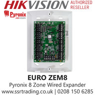 Pyronix Euro ZEM8 8 Zone Wired Expander - EURO-ZEM8