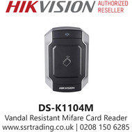 Hikvision Mifare Card Reader - Vandal Resistant - DS-K1104M