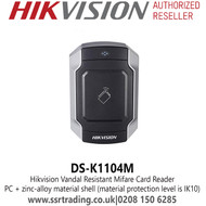 Hikvision DS-K1104M Vandal Resistant Mifare Card Reader