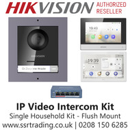 Hikvision Intercom Door Station Kit Flush Mount - DS-KD8003-IME1