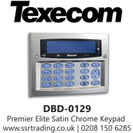 Texecom - Premier Elite Satin Chrome SMK Keypad - DBD-0129