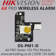 Hikvision 12V PSU Module - Compatible with AXPRO control panels - DS-PM1-D