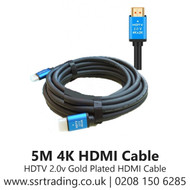HDMI 4K Cable 5m Metre Version HDMI to HDMI Male To Male Cable Gold Plated