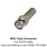 BNC Twist Crimp for RG59 CCTV Cable