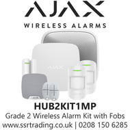 AJAX Grade 2 Wireless Alarm Kit with Fobs - HUB2KIT1MP