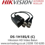 Hikvision - DS-1H18S/E (C) HD Video Balun - Set of 2