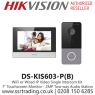 DS-KIS603-PB Hikvision Video Intercom Villa Door Station Kit 