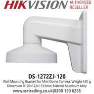 DS-1272ZJ-120 Hikvision Wall Mount Bracket for Dome Cameras 