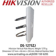 DS-1275ZJ Hikvision Vertical Pole Mount Bracket