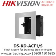 Hikvision Stainless Steel Flush Mount Bracket - DS-KD-ACF1/S