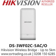 Hikvision 5Ghz 867Mbps 5km Outdoor Wireless CPE - DS-3WF02C-5AC/O