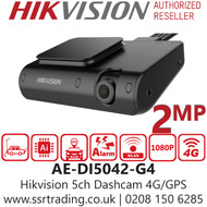 Hikvision Dashcam Built-in Wi-Fi module, Supports Wi-Fi AP - AE-DI5042-G4