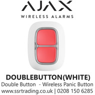 DOUBLEBUTTON(WHITE) AJAX Wireless Double Panic Button For Fast Response 